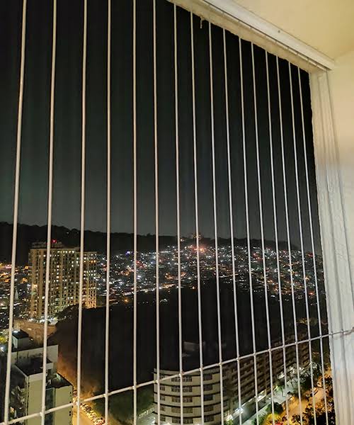 High-strength invisible grills