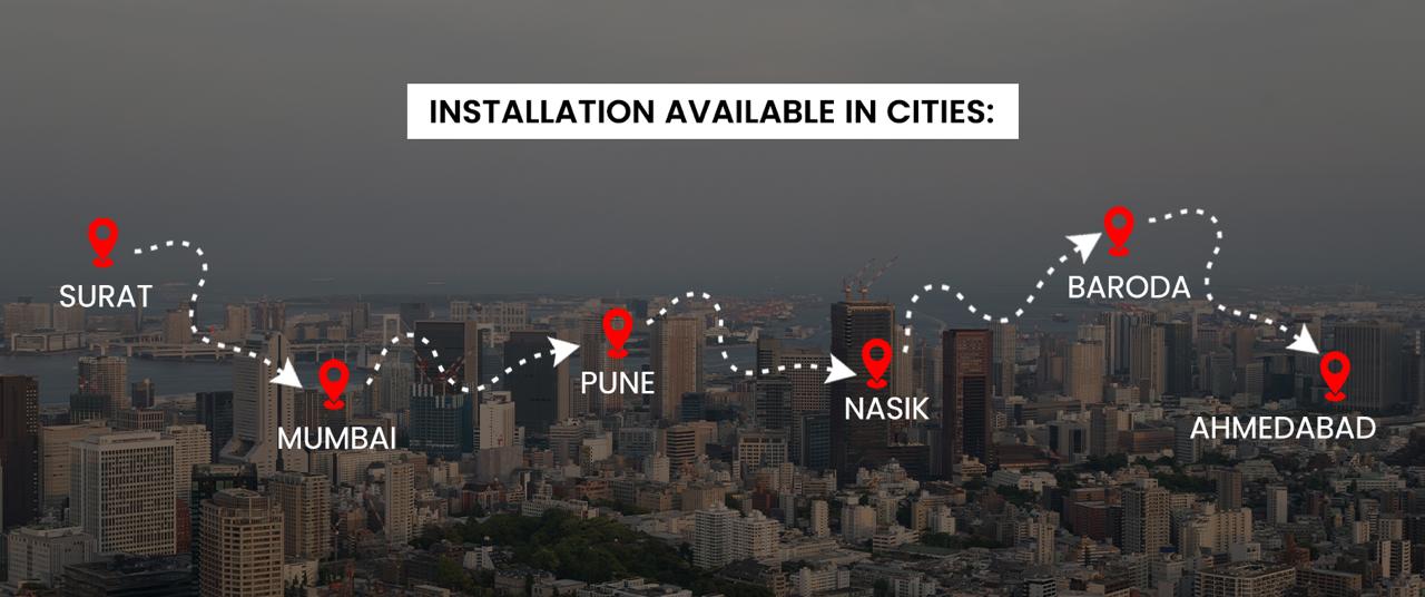 Installation available by Raj Nets