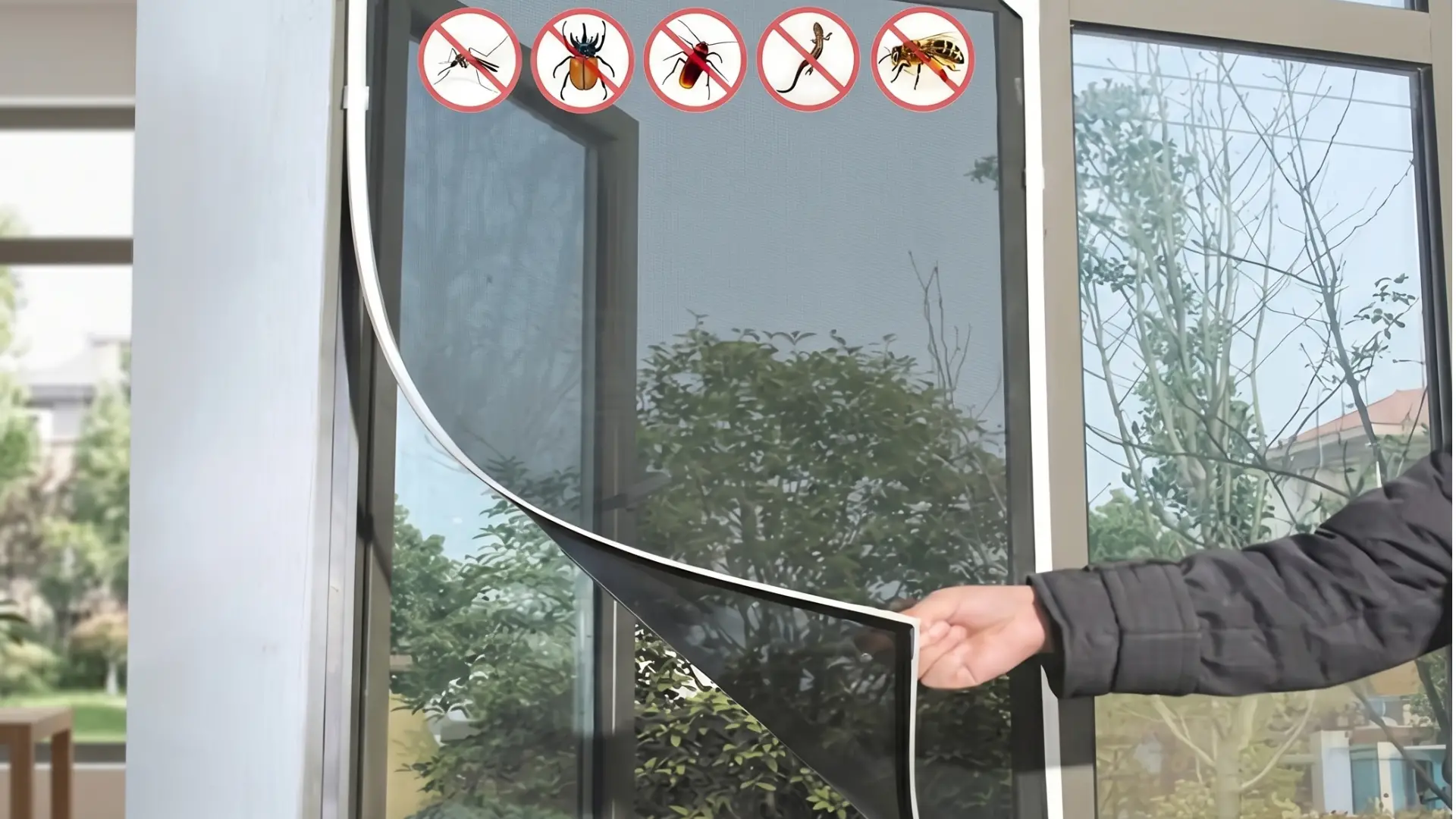 Mosquito Nets Installation by Raj Nets