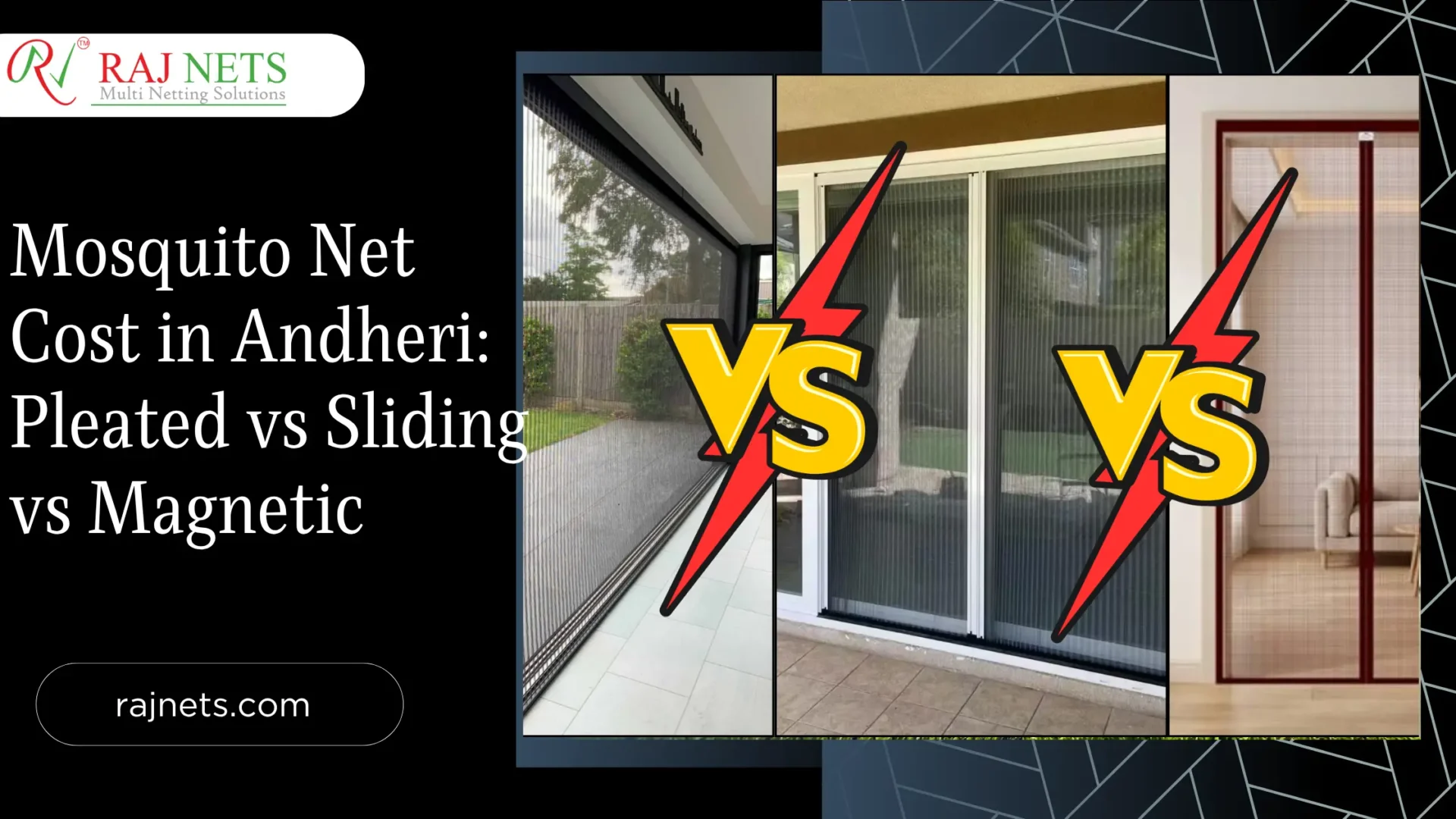 Pleated vs Sliding vs Magnetic nets