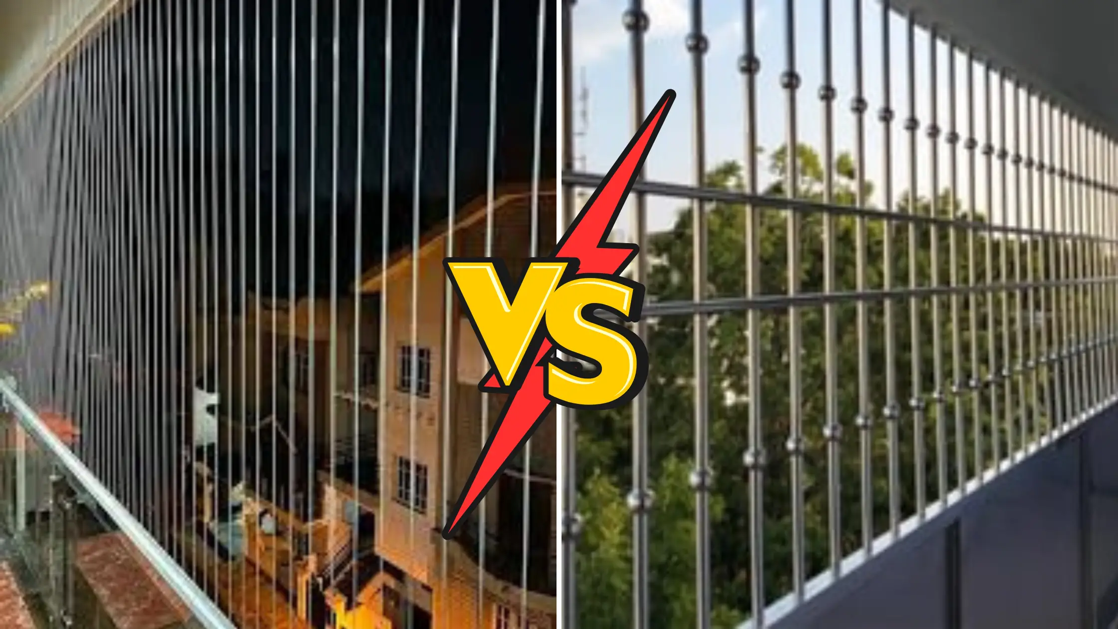 Invisible Grills vs Traditional Iron Grills
